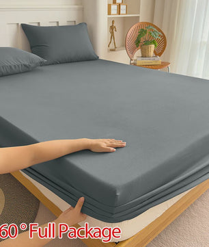 Hoeslaken 100% Polyester met Elastische Band - Diverse Maten & Kleuren