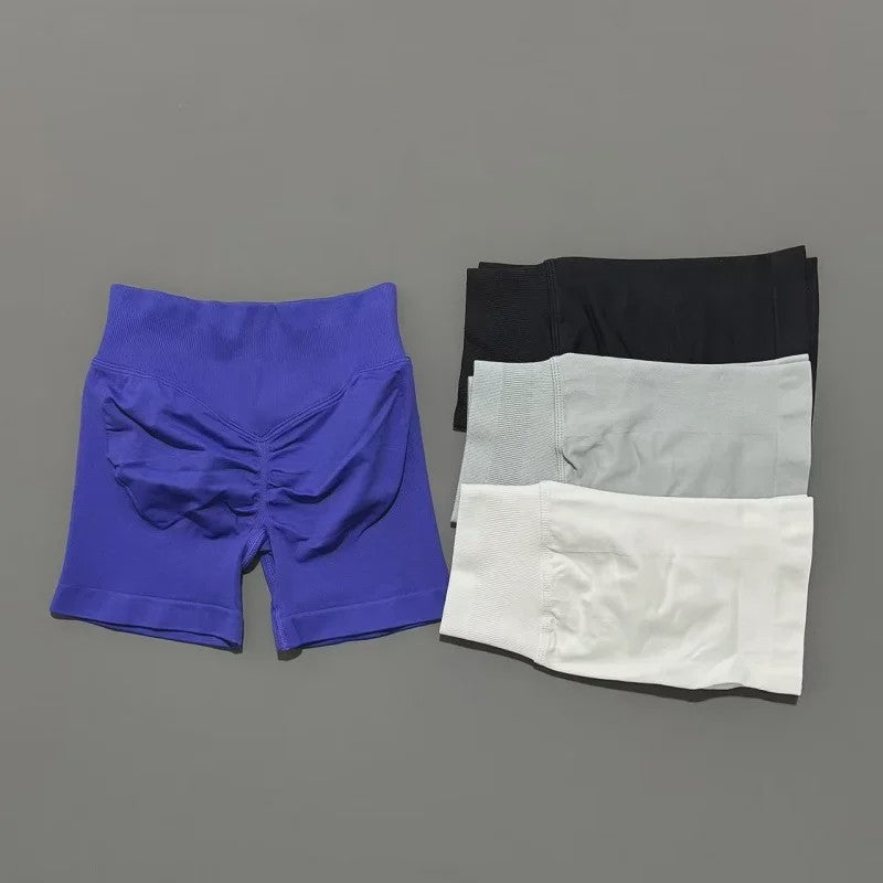 Dames High Waist Push-up Sportshorts - Perfect voor Fitness, Yoga & Workout