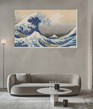 Iconische Japanse 'De Grote Golf van Kanagawa' Canvas Poster met Fuji - Vintage Muurkunst