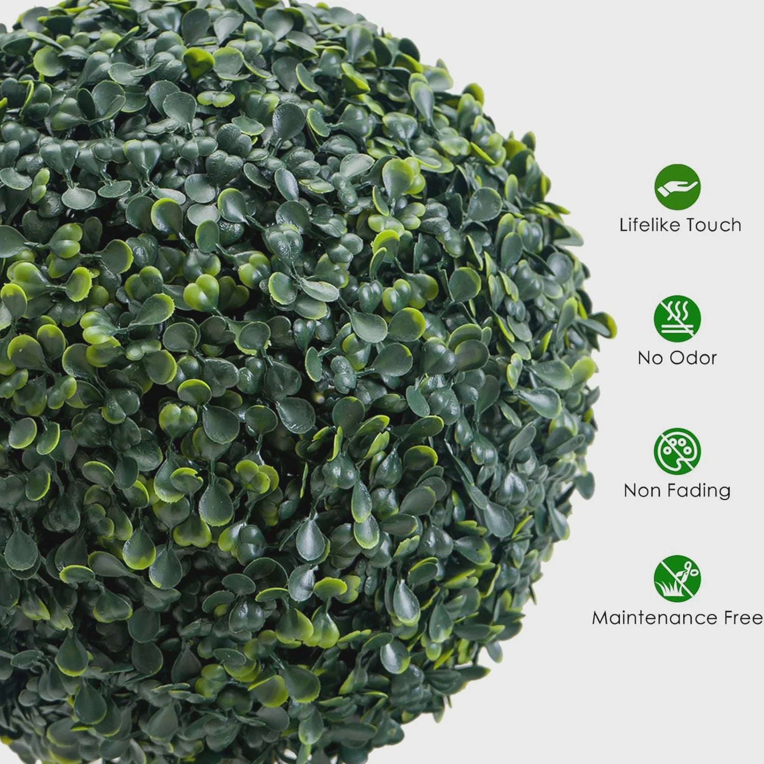Kunstplant Topiary Boom 90cm met Buxusbollen in Pot - Decoratieve Tuin en Huisplant