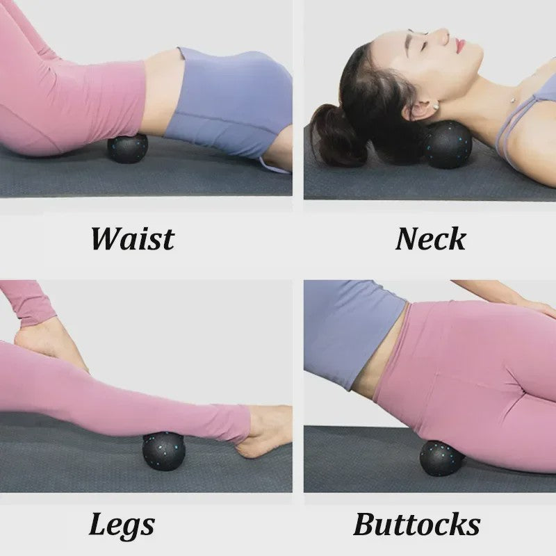 Dubbele Massagebal 8cm - EPP Fascia Roller voor Spierontspanning en Pijnverlichting