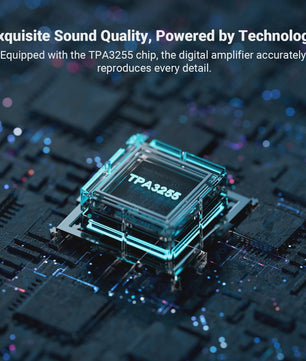 Fosi Audio T20X MKII: 300W Bluetooth Vacuum Tube Versterker met TPA3255 Chip