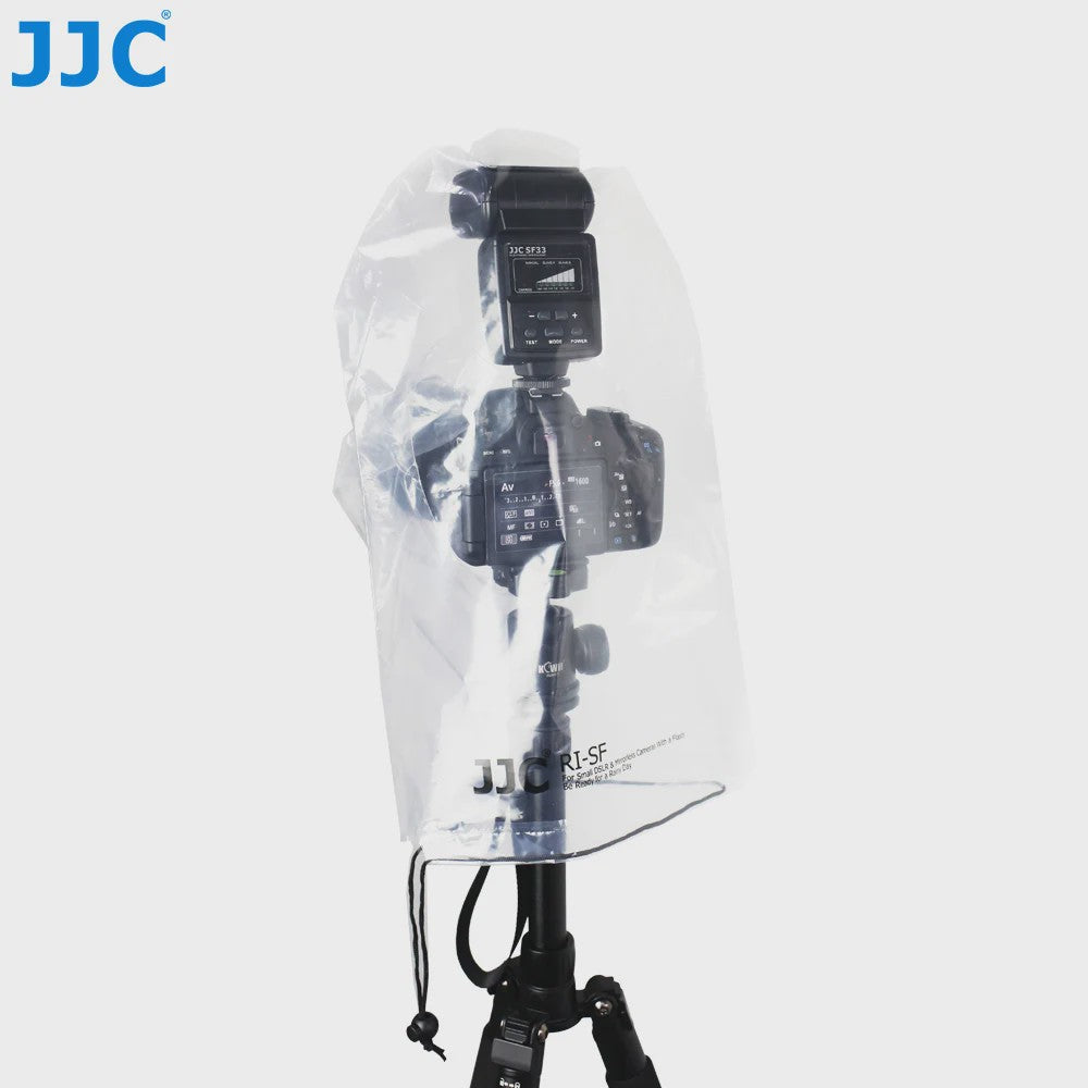 JJC 2-Pack Waterdichte Camera Regenhoes met Flitserhoes - Bescherming voor DSLR & Mirrorless