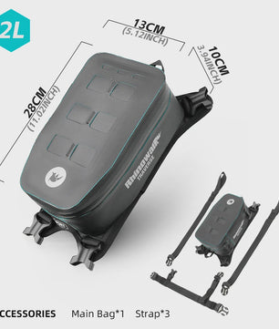 Waterdichte Motor Tanktas - Universeel, Lichtgewicht & Veilig Opbergen
