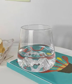 Unieke IJsberg Waterkan 2000ml met 4 IJsberg Glazen 370ml - Creatieve Drinkset