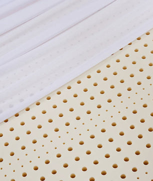 100% Natuurlijk Latex Matras uit Thailand - Dikke Topper voor Huis & Slaapzaal - 1.5m & 1.8m