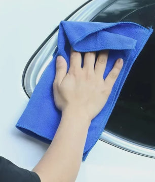 Set van 100 Microvezeldoeken - Pluisvrij, Super Absorberend & Krasvrij - Ideaal voor Auto en Huis