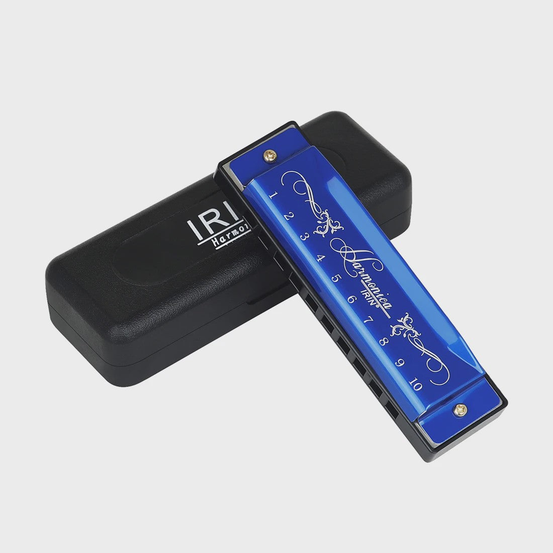 IRIN 10-Gats Kleurrijke C-Toets Harmonica - Perfect voor Beginners