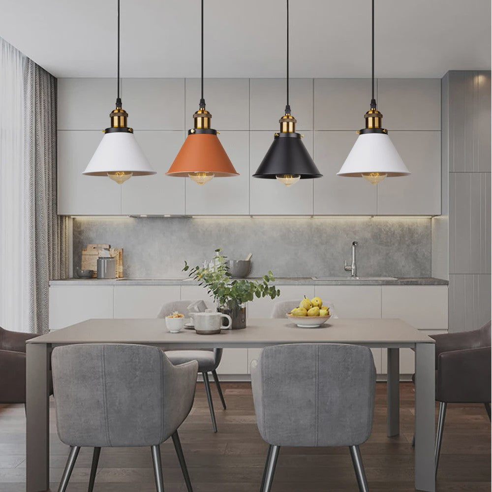 Retro Hanglamp Loft Stijl - Industriële Plafondlamp met E27 Fitting