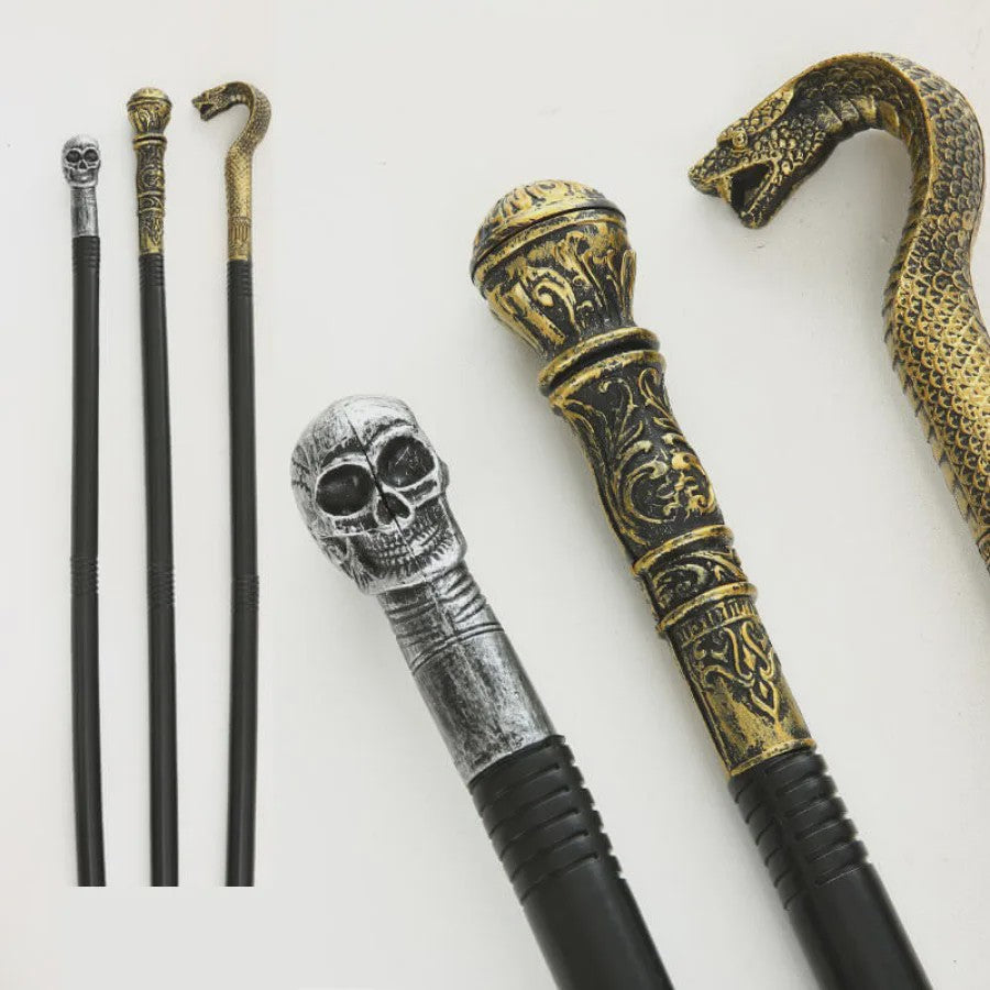 Halloween Cobra Scepter Wandelstok - Egyptische Stijl Koning Kostuum Accessoire