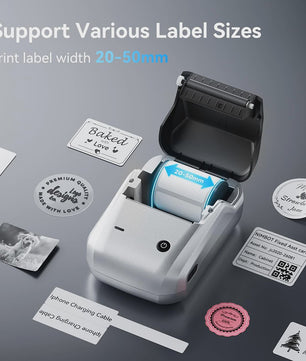 Niimbot B1 Draadloze Thermische Labelprinter - Ideaal voor Kleine Bedrijven, Huis & Cadeaus
