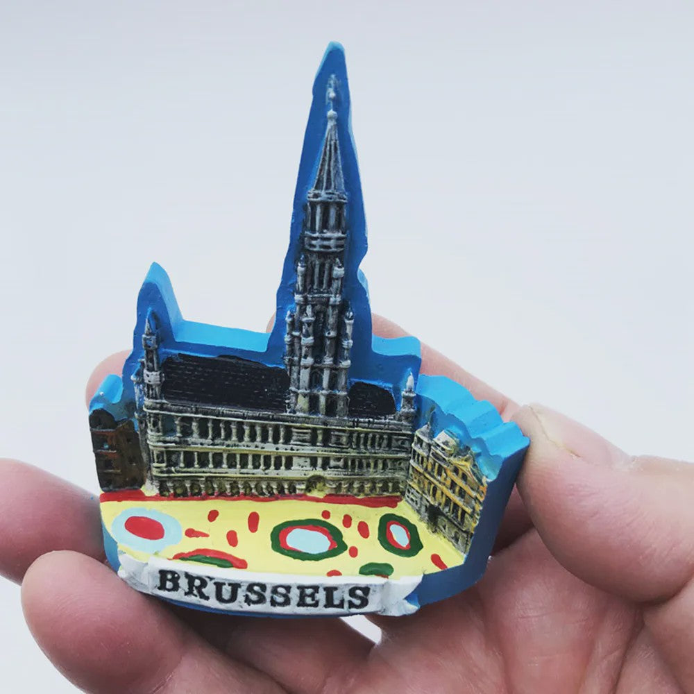 België Koelkastmagneet - Souvenir & Reistafel voor Huisdecoratie