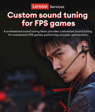Lenovo Y109 Gaming Headset: Bedrade Oordopjes met Microfoon voor PC, PS4, Switch & Mobiel