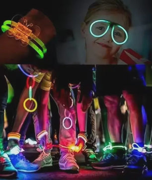 Glowsticks Multicolor 50/100 Stuks - Feestverlichting & Armbanden