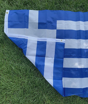 Griekse Vlag 3x5ft - Polyester Nationale Vlag van Griekenland