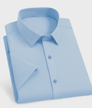 Heren Zomer Overhemden Korte Mouw - Stijlvol & Strijkloos Casual & Business