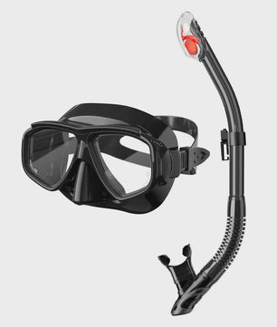 Professionele Anti-Condens Duik- en Zwemmasker met Snorkelset voor Volwassenen - UV-bescherming, Siliconen