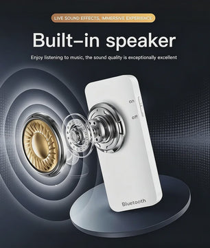 Draagbare MP3 Speler met Scherm & Bluetooth 5.3 - Ingebouwde Speaker, FM Radio, E-book & Opnamefunctie