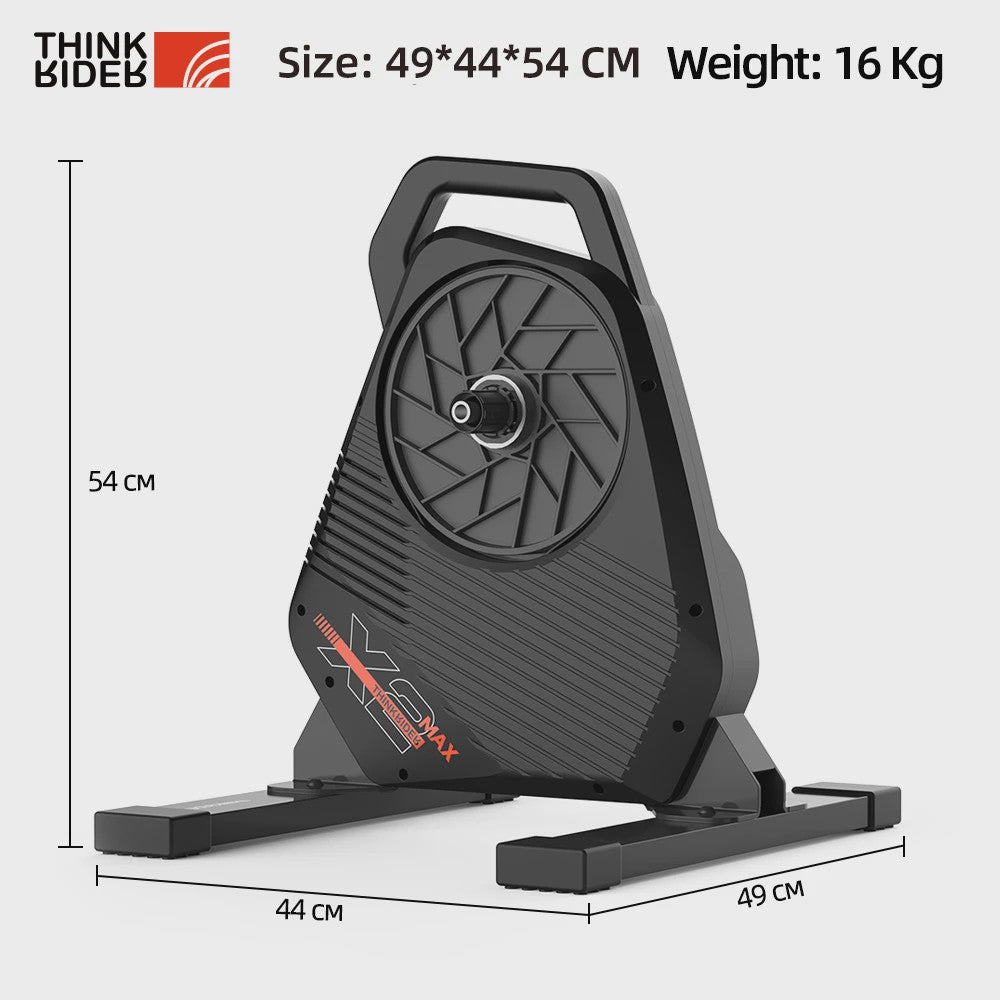 ThinkRider X2Max Smart Bike Trainer met Ingebouwde Powermeter voor MTB & Racefiets