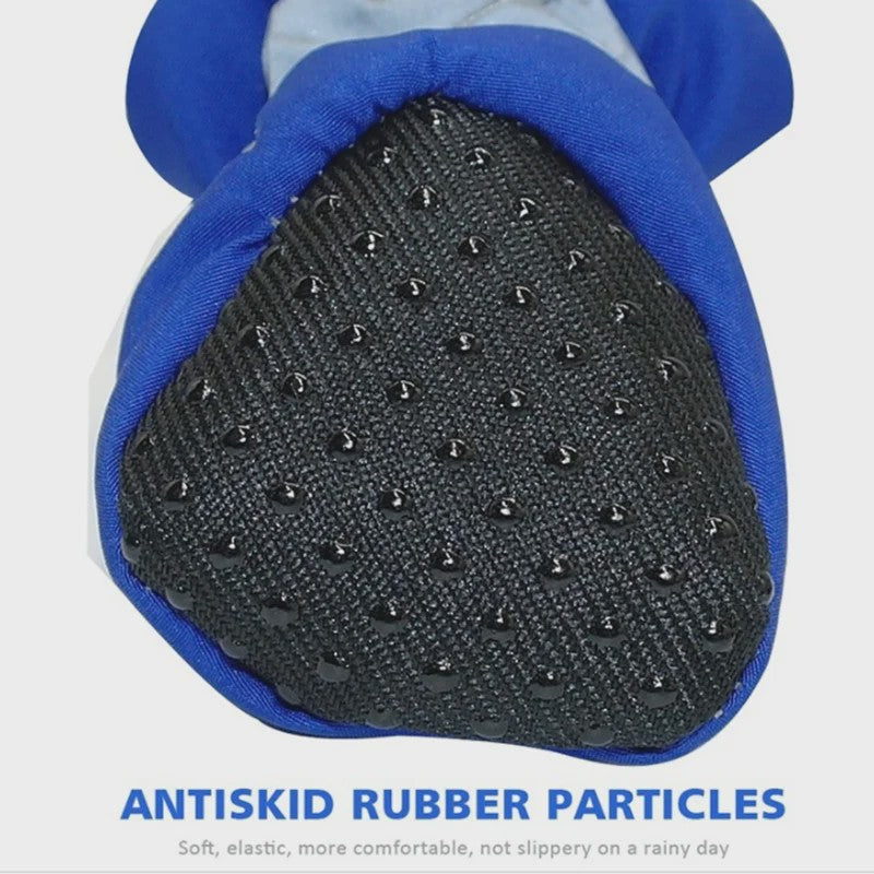 Waterdichte Hondenschoenen (4 stuks) - Anti-slip Schoenjes voor Kleine Honden en Katten