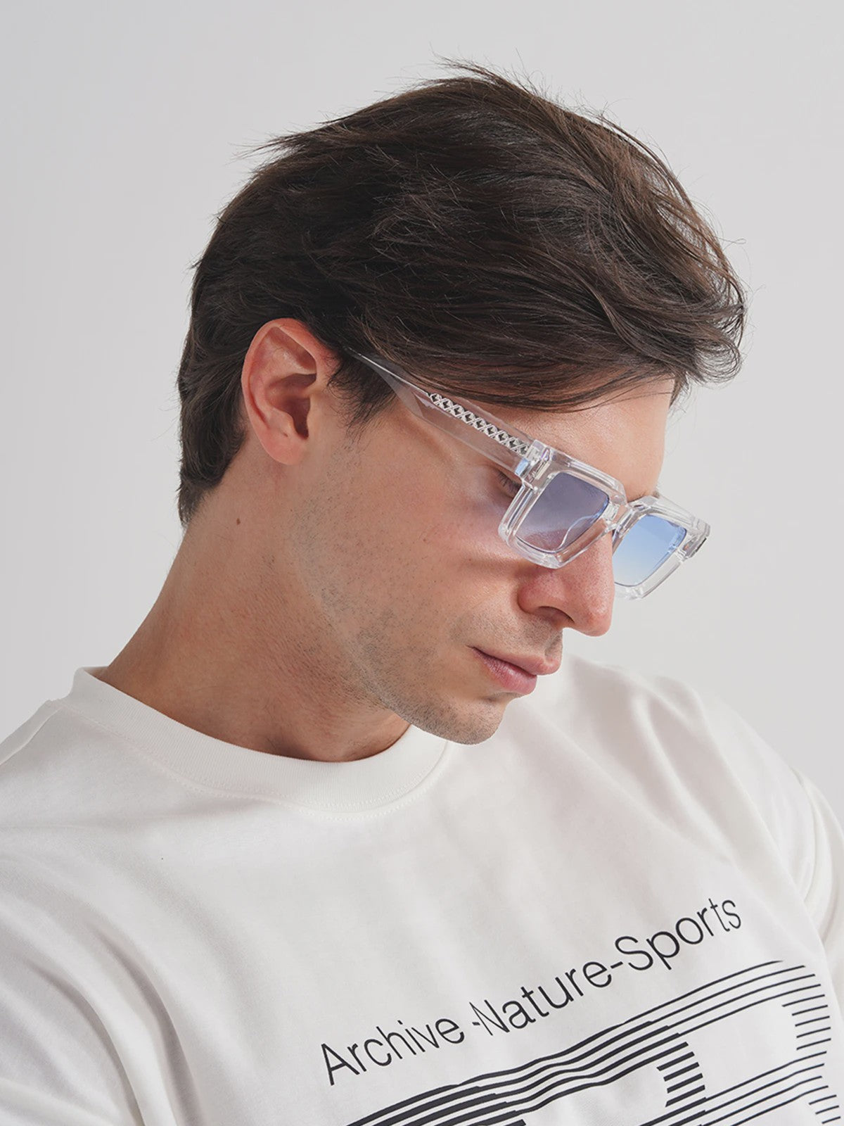 Luxe Retro Zonnebril Dames Heren - Vierkant Rechthoekig Design, UV400 Bescherming