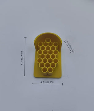 Geel Insectenhotel voor Nuttige Insecten - Kleine Bijenwoning voor Tuin & Buiten