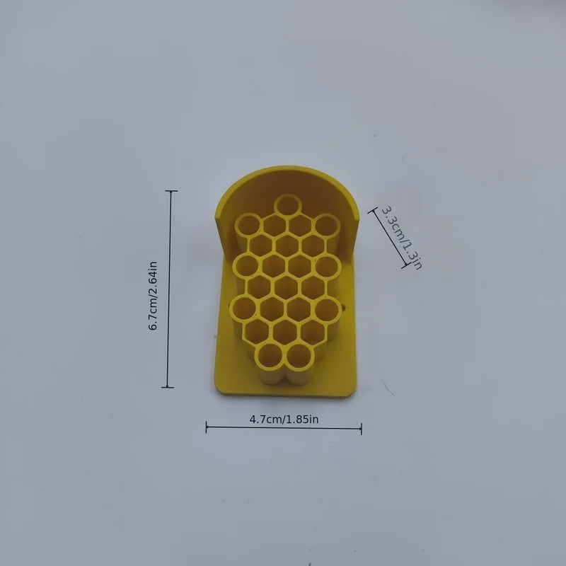 Geel Insectenhotel voor Nuttige Insecten - Kleine Bijenwoning voor Tuin & Buiten