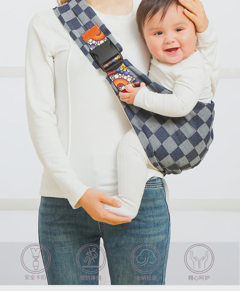 Multifunctionele Baby Draagzak Sling - Zacht, Anti-Slip & Comfortabel voor Buiten