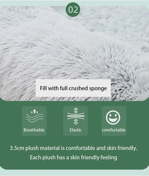 Extra Large Dubbel Gebruiks Bed voor Mensen & Honden - Warm, Comfortabel & Wasbaar