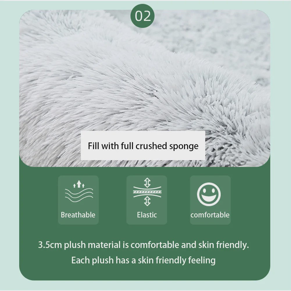 Extra Large Dubbel Gebruiks Bed voor Mensen & Honden - Warm, Comfortabel & Wasbaar