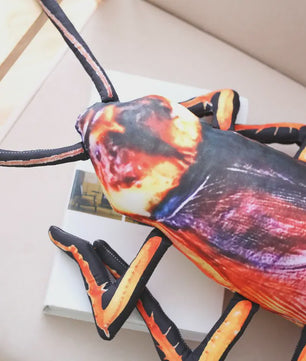 Realistische Kakkerlak Pluche Speelgoed Kussen - 55-120cm - Grappig Insect Knuffel Cadeau