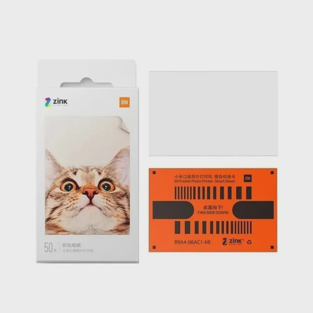 Xiaomi Mijia ZINK Pocket Printer Papier - Zelfklevend, 50 Vel, 3-inch