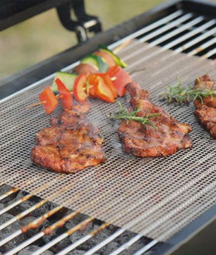 BBQ Grillmatten (Set van 5) - Hittebestendig, Antiaanbak & Herbruikbaar