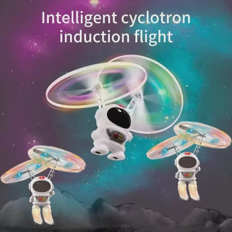 Zwevende Astronaut Drone met LED-verlichting - Interactief Vliegend Speelgoed voor Kinderen