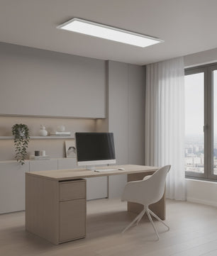 Moderne LED Plafondlamp 40W 4400LM 120x30cm Dimbare Paneellamp met Afstandsbediening