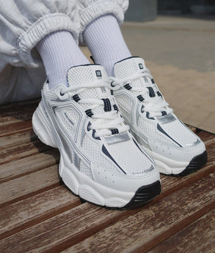 Baasploa Dames Sportschoenen - Lichtgewicht Ademende Hardloopsneakers met Anti-slip Zool