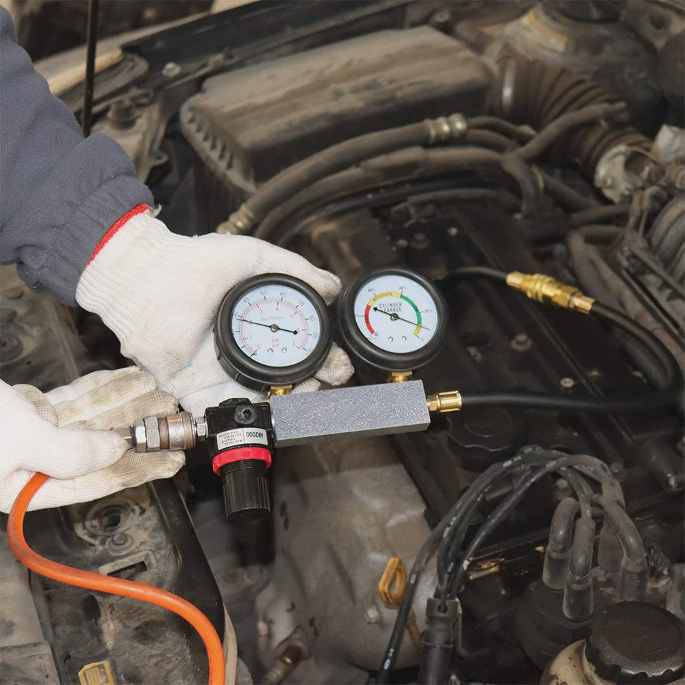 Cilinderlek Tester Kit - Professionele Motor Diagnose Tool met Uitbreidingen