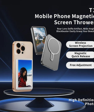 Magnetische Telefoon Monitor voor Vlogs & Livestreaming met Achtercamera