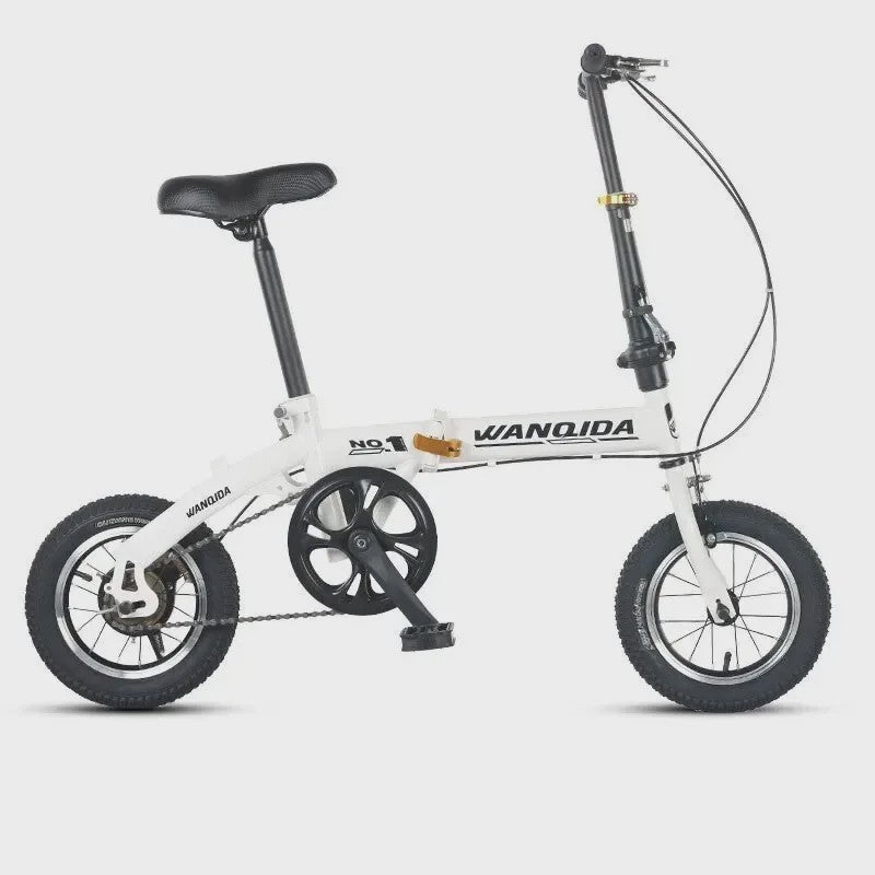 Opvouwbare Mountainbike - Lichtgewicht High-Carbon Staal, 200kg Draagvermogen