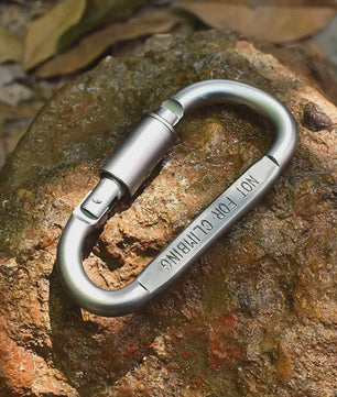 Set van 4-6 Aluminium Karabiners - Veelzijdige Clips voor Sleutels, Camping en Outdoor