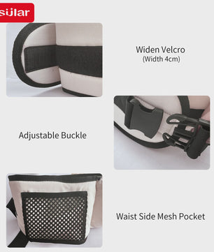 Ergonomische Baby Draagzak Heupstoel - Comfortabel & Veilig voor Ouders en Kind