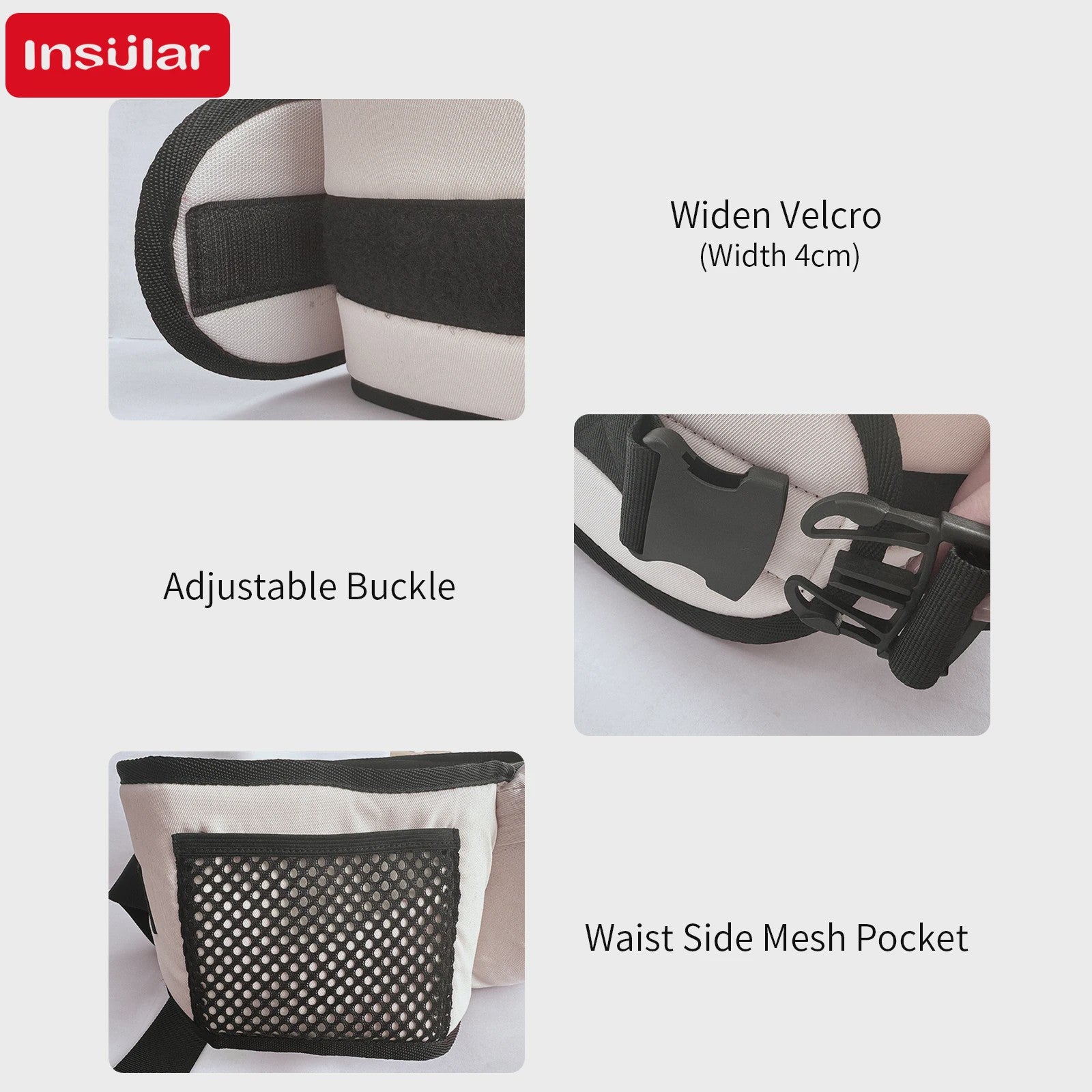 Ergonomische Baby Draagzak Heupstoel - Comfortabel & Veilig voor Ouders en Kind