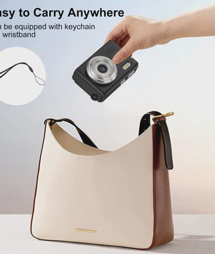 Mini Digitale Camera: Draagbare 1080P HD Recorder met Sleutelhanger & 12MP Foto