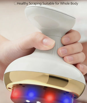 Elektrische Cupping & Schrap Massage Apparaat - Verwarmend, Verlicht Spanning