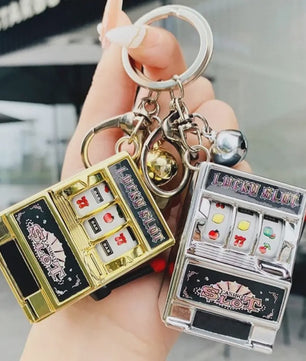 Mini Gokautomaat Sleutelhanger - Speelgoed Jackpot Gadget