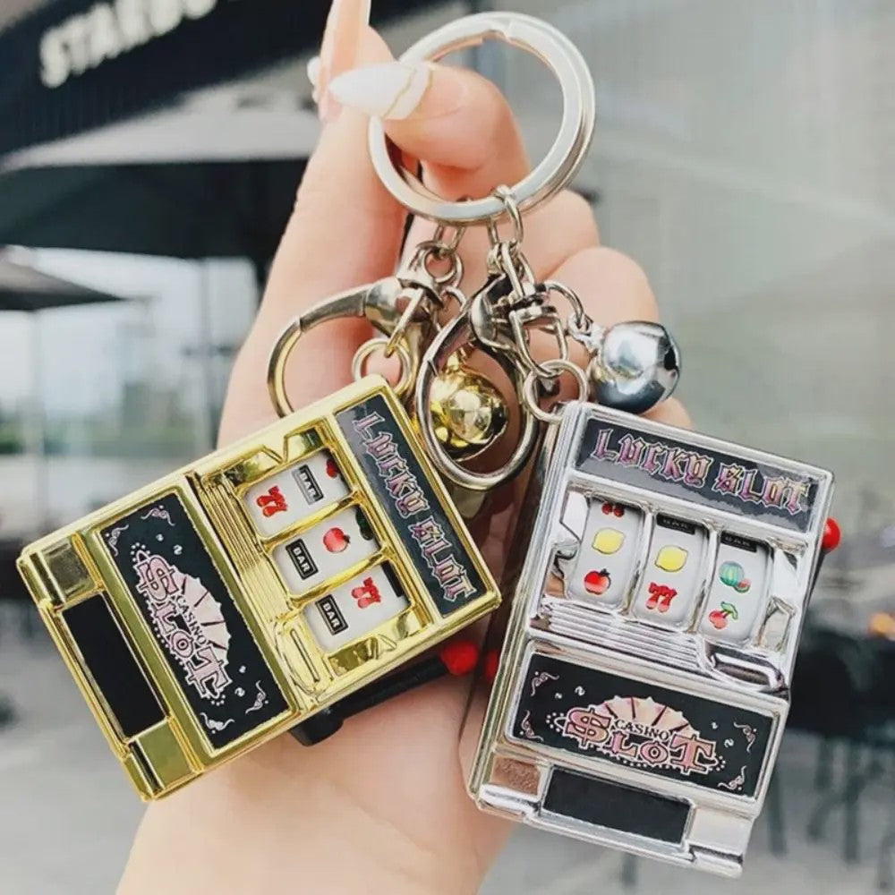 Mini Gokautomaat Sleutelhanger - Speelgoed Jackpot Gadget