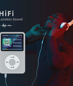 INNIOASIS Y1 MP3 Speler met Bluetooth, 64GB - Draagbare Muziek & Video Speler