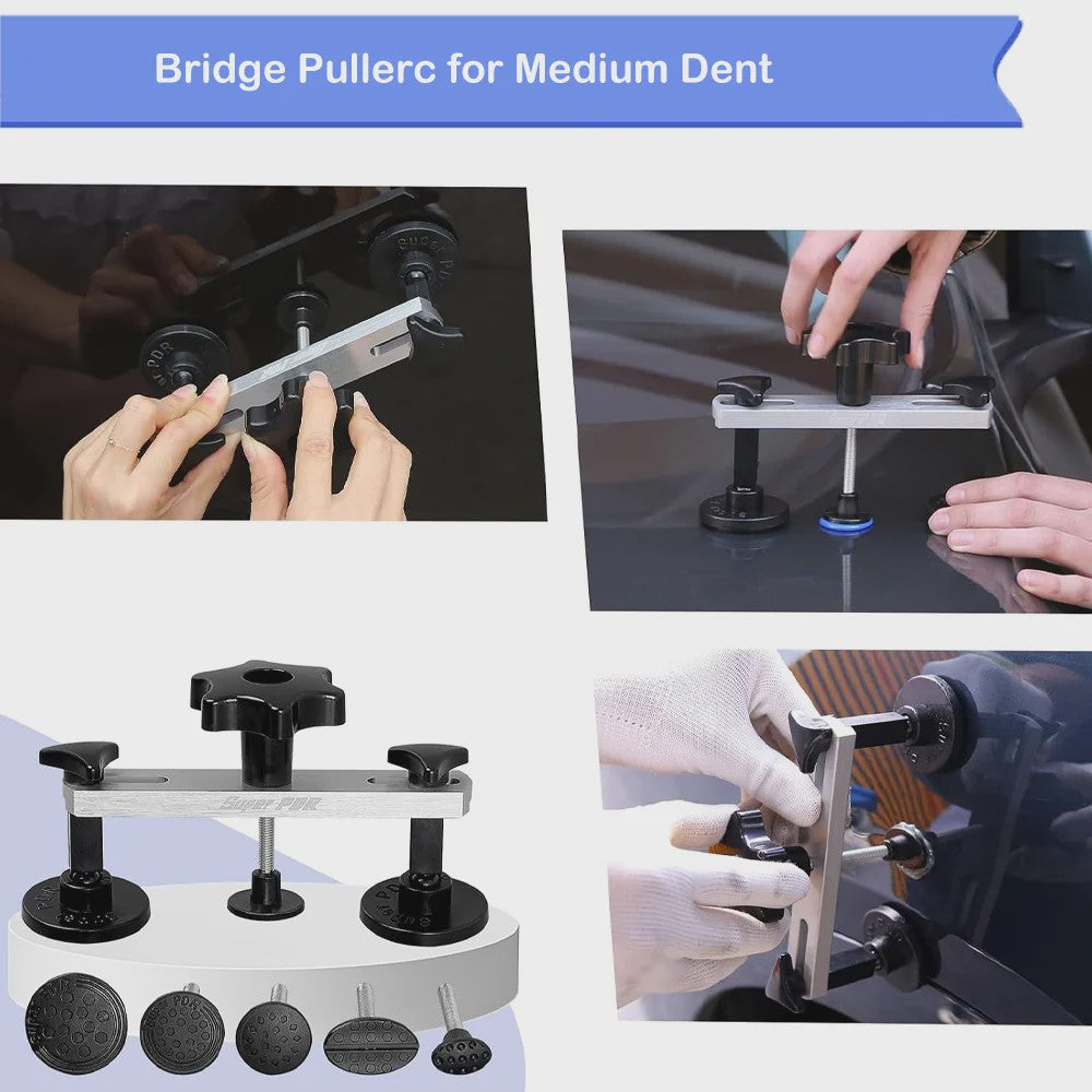 Professionele Kever- en Deukverwijderingsset voor Auto's - Paintless Dent Repair