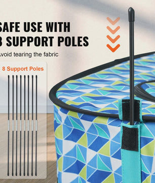 Draagbare Opvouwbare Pet Playpen Tent - Veilig en Waterdicht voor Hond of Kat