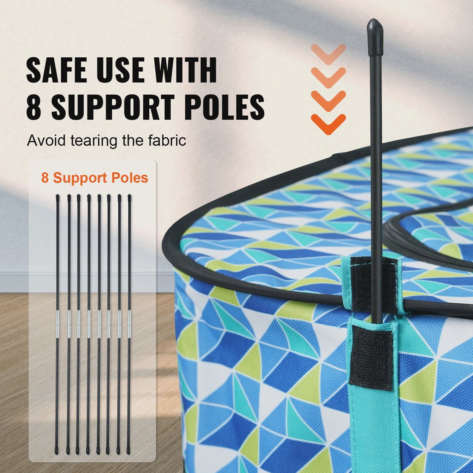 Draagbare Opvouwbare Pet Playpen Tent - Veilig en Waterdicht voor Hond of Kat